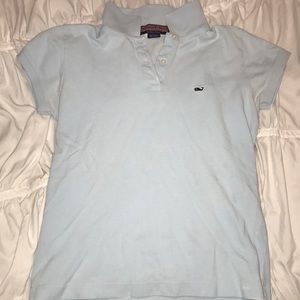 Vineyard vines light blue polo shirt